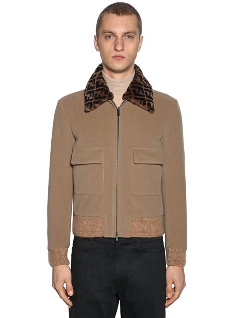 bomber fendi jacket mens|fendi puffer jacket men.